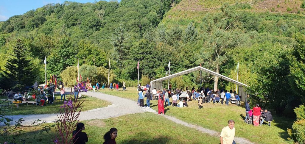 Pilgrimage 2022 – gathering on the temple grounds